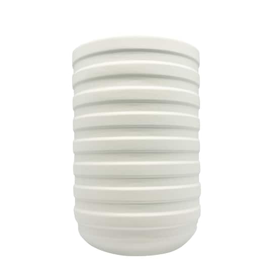 8" Horizontal Stripes DIY Ceramic Vase by Make Market®